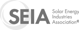 A picture of SEIA's (Solar Energy Industries Association) logo