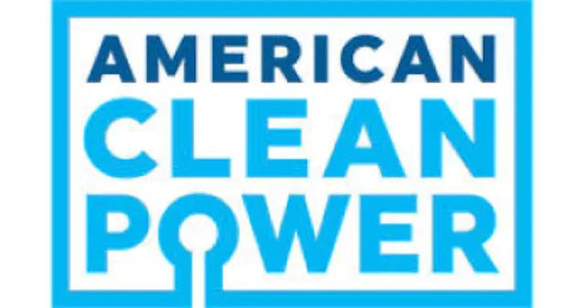 A picture of American Clean Power's logo